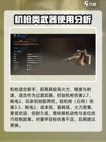 创世战车🔥机关枪玩法大揭秘，新手必看！截图2