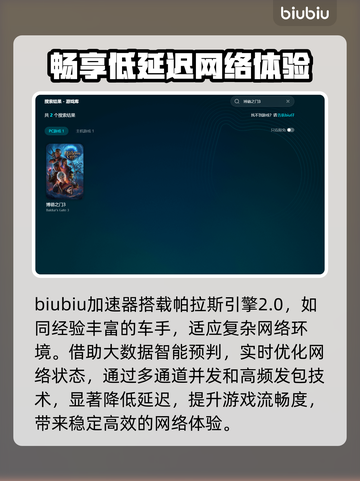 博德之门3对话闪退？加速器让你畅玩无忧🎉🎮截图3