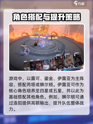 依露希尔星晓阵位角色推荐介绍截图2