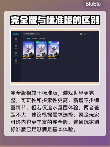 地平线零之曙光⚡完全版比标准版多啥？📌截图3