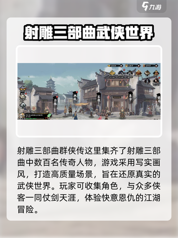 新射雕群侠传游戏好玩吗介绍截图2