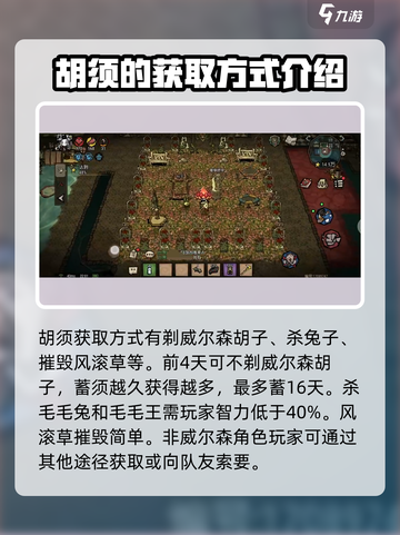 饥荒新家园💎胡须地毯制作材料大公开！截图3