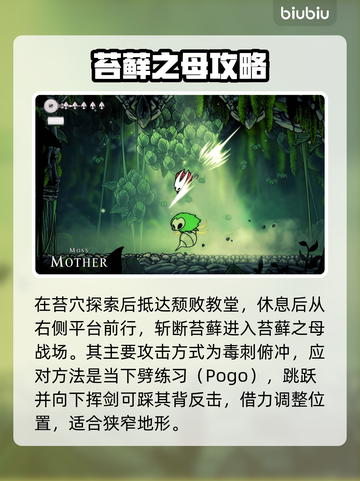 🎮空洞骑士丝之歌苔藓之母打法大揭秘！截图2