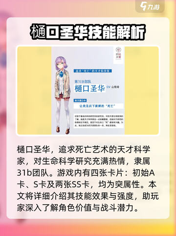 炽焰天穹樋口圣华🔥强度逆天，不容错过的游戏神器！截图2