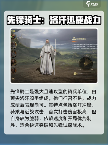 指环王纷争洛汗镖骑怎么玩介绍截图2