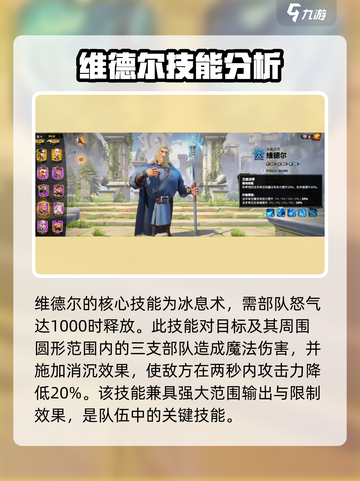 《万龙觉醒》维德尔技能强度爆表🔥必看攻略！截图2