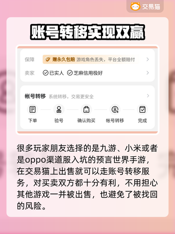 预言世界账号交易平台🔥买卖号必看！🎮截图3