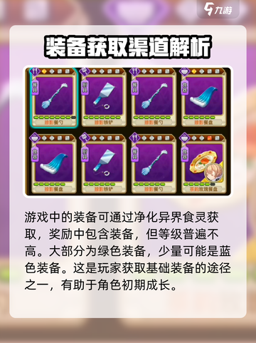 料理次元装备放置全攻略🔥装备玩法一网打尽！截图3
