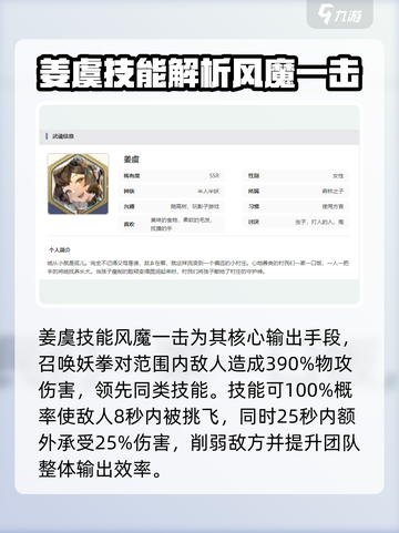 剑与骑士团姜虞怎么样介绍截图2