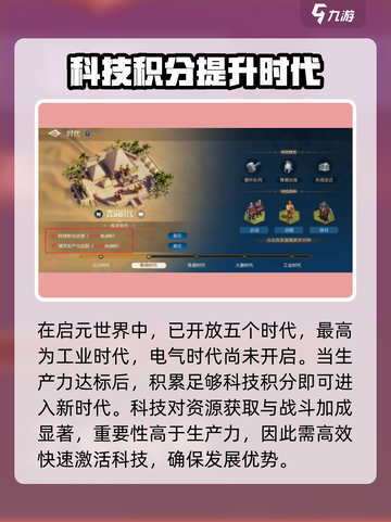 世界启元🔥科技树玩法大揭秘，轻松上分必看！截图3
