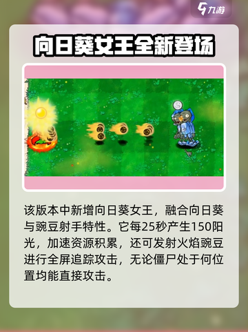 植物大战僵尸杂交版向日葵怎么样介绍截图4