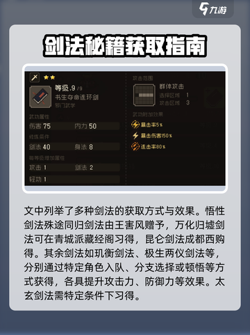 大江湖之苍龙与白鸟🔥全套剑法获取秘籍✨截图2