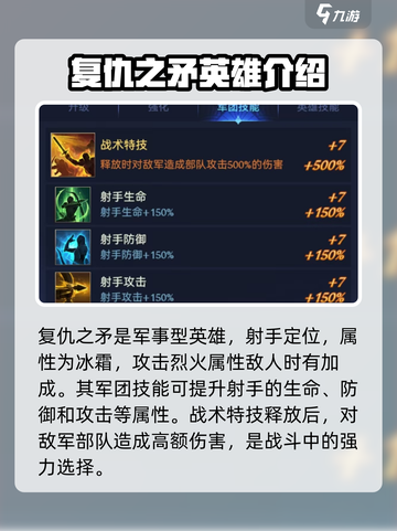 帝国与魔法🔥复仇之矛技能效果全解析！✨截图2