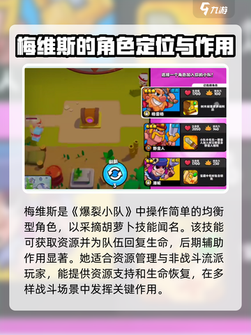 爆裂小队🔥梅维斯技能强度分析来啦！截图2