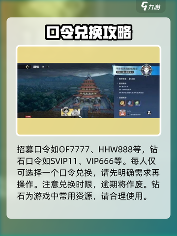 航海王壮志雄心口令兑换怎么操作介绍截图3