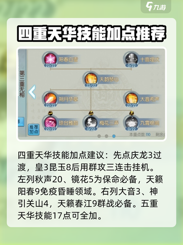 诛仙2手游天华职业怎么加点介绍截图4