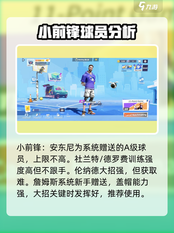 全明星街球派对球员推荐介绍截图3