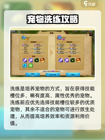 万龙觉醒宠物洗练攻略介绍截图2