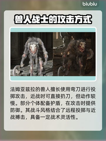 艾尔登法环黑夜君临！法姆兽人全解析🔥🎮截图5
