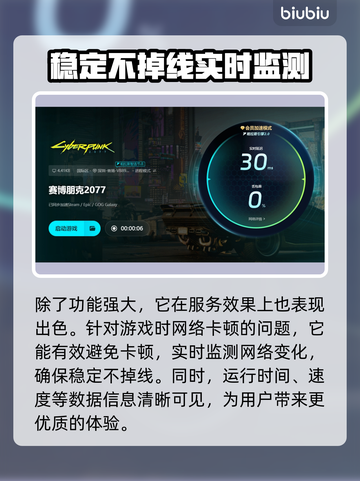赛博朋克2077闪退？加速器搞定！💥🔥截图6