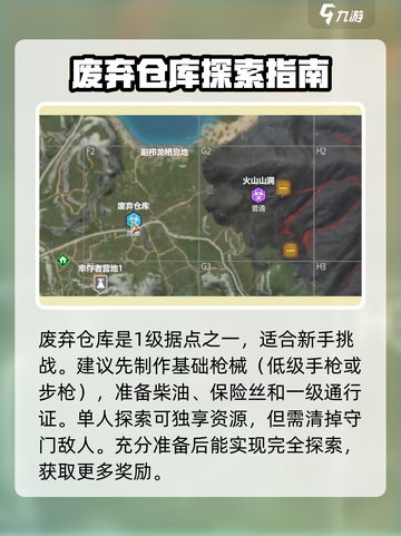 逆境重生1级据点怎么探索介绍截图2