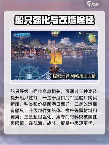 大航海时代不同船等级划分介绍截图4