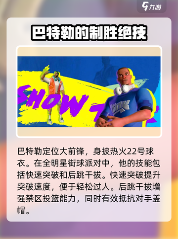 全明星街球派对有巴特勒吗介绍截图3