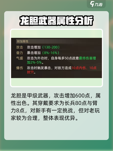 《大侠立志传》龙胆🔥：最强武器等你来战！截图2