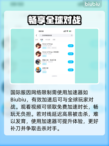 🎮王者荣耀国际服掉线掉帧？速看解决办法！截图3