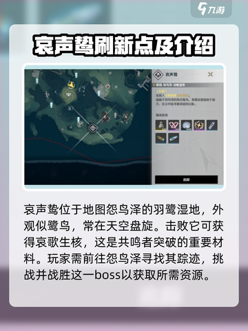 鸣潮⚡哀声鸷获取攻略📍超详细位置指引！截图2