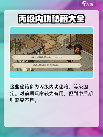 大侠立志传乞丐秘籍是什么介绍截图3