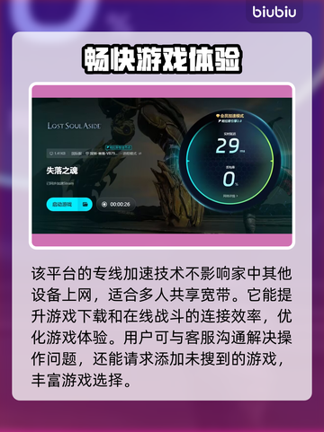 失落之魂延迟高？这款加速工具🔥必备！截图5
