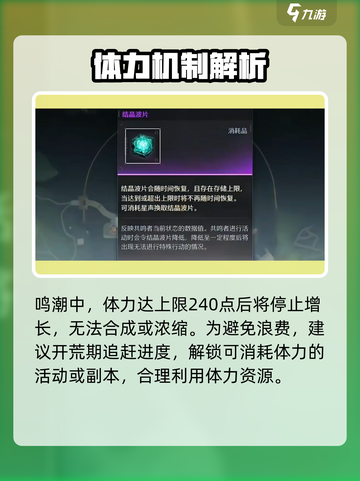 鸣潮⚡体力合成秘籍，浓缩精华让你战力爆表！截图2