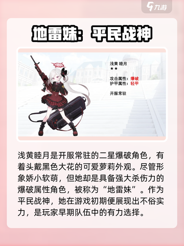 蔚蓝档案：浅黄睦月技能大曝光💥🔥截图2