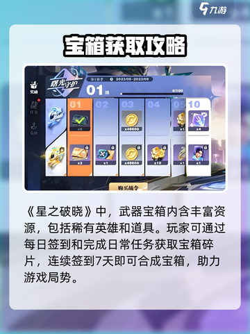 《星之破晓》武器宝箱获取全攻略💎截图2