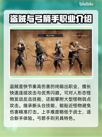 龙之信条2🔥新手必看！职业推荐带你飞⚡截图5