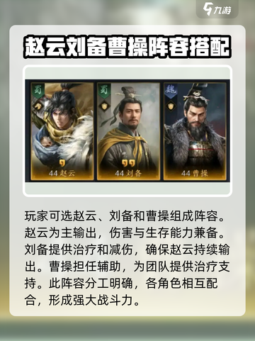三国谋定天下🔥最强阵容搭配，助你称霸战场！截图3
