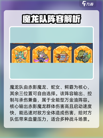 快来当领主阵容推荐介绍截图4