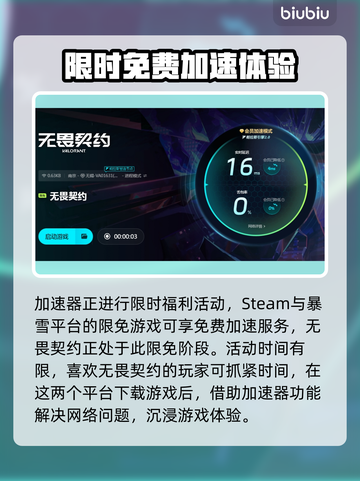 无畏契约加速器选哪个？⚡玩游戏必备，快来了解！截图4
