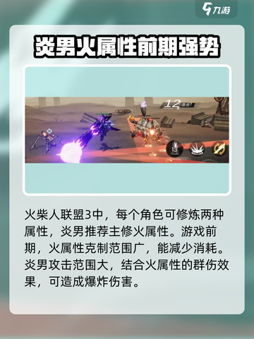 火柴人联盟3炎男怎么样介绍截图2
