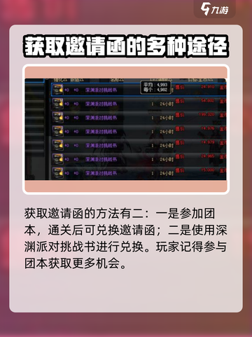 地下城与勇士手游💥深渊派对邀请函获取方式大揭秘！截图3