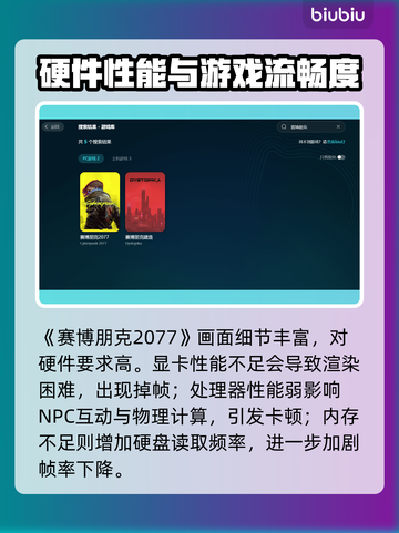 🎮赛博朋克掉帧卡顿？1招丝滑不卡！💥截图3