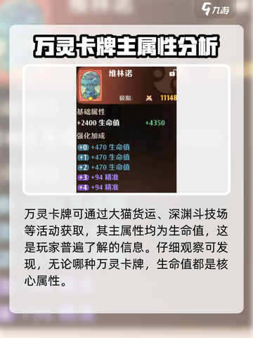 森之国度🔥万灵卡牌作用大揭秘！💎截图4