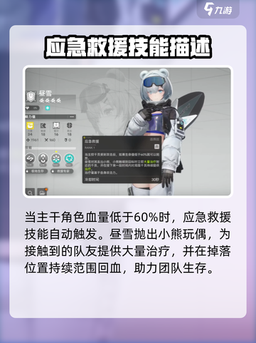 明日方舟终末地🔥昼雪角色全面解析来啦！截图3