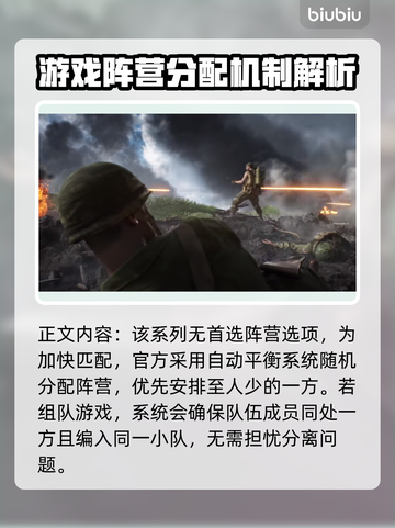 战地5📖阵营随便换？换阵营逻辑大揭秘！截图2