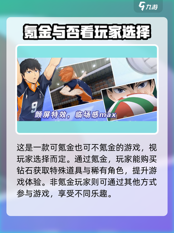 排球少年手游🔥氪金模式全解析，玩前必看！截图2