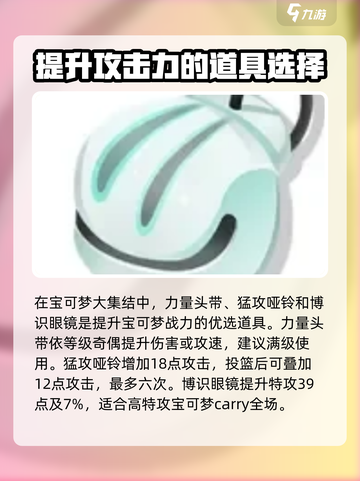 宝可梦大集结对战道具有哪些介绍截图2