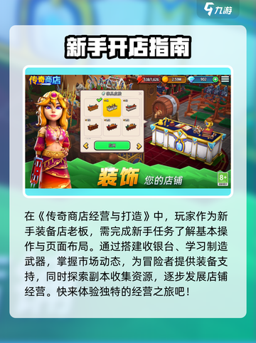 传奇商店经营🔥打造手游攻略秘籍🎉截图2