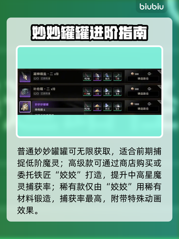 🔥二重螺旋妙妙罐罐速得攻略💥截图2