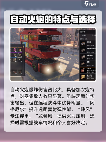 创世战车自动火炮怎么样介绍截图3